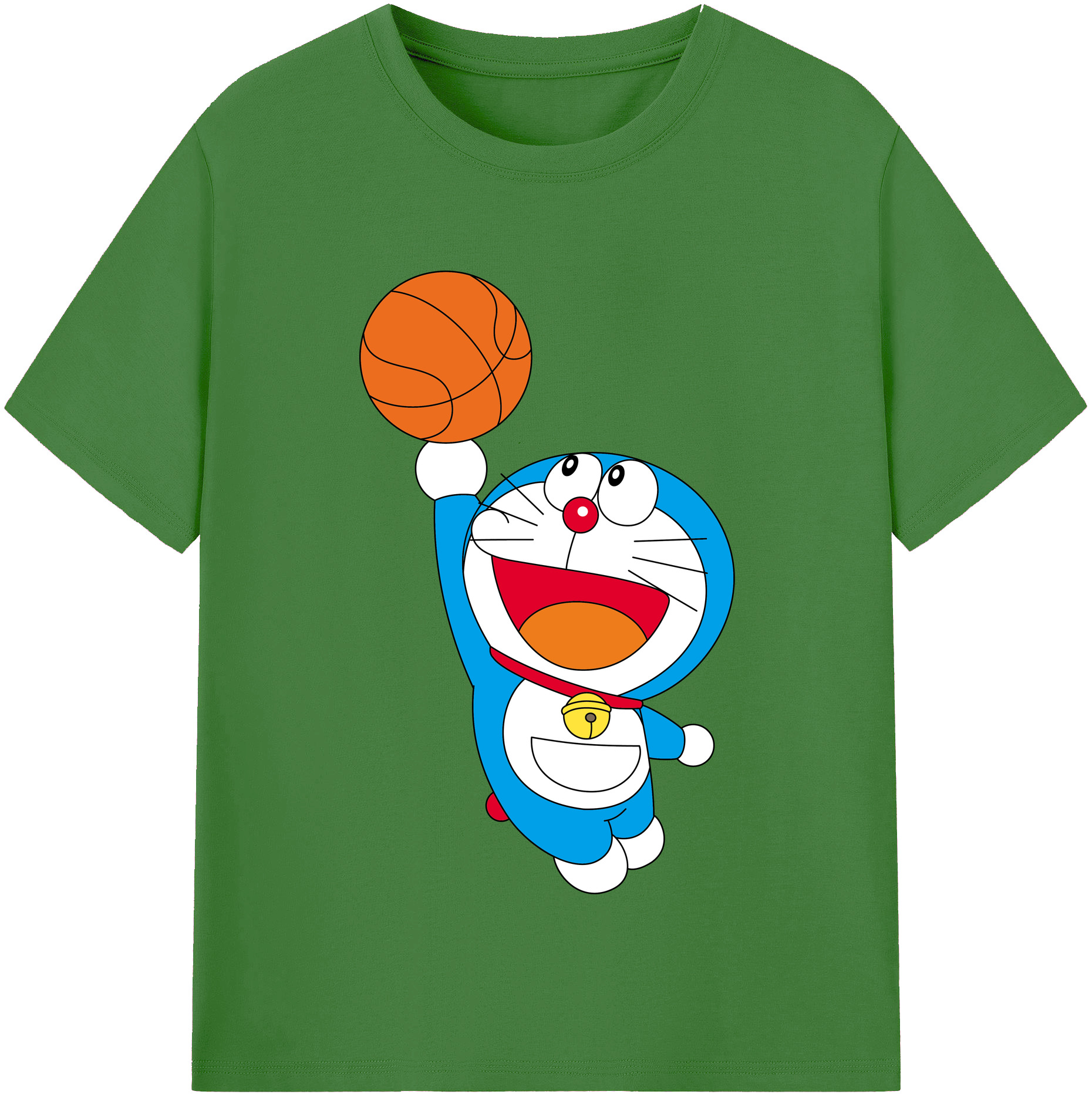 （画像用） ドラえもん Doraemon レディースカジュアルプリントTシャツ（綿100％）